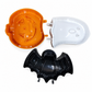 🎃 50% RABATT! 👻 Halloween Snackteller – Kürbis, Geist & Fledermaus – PP & dekorativ ✨