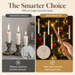 🕯️ 50% RABATT! ✨ LED-Schwimmkerzen – Zauberstab-Fernbedienung & Flackerlicht ✨