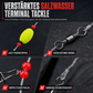 🎣 50% RABATT! 🐟 Brandungsangel-Rigs – 6er-Pack mit Pose, für mehrere Arten ✨
