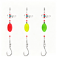 🎣 50% RABATT! 🐟 Brandungsangel-Rigs – 6er-Pack mit Pose, für mehrere Arten ✨