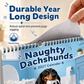 🐶 50% RABATT! 🗓️ Freche Dackel Wandkalender – Süß & dekorativ ✨