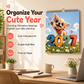 🐕 50% RABATT! 🗓️ Chihuahua 12-Monats-Kalender – Süß & dekorativ ✨