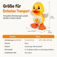 🦆 50% RABATT! 🎵 Sing- & Tanzspielzeug – Cartoon-Ente, elektrisch & lustig ✨