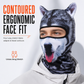 🐆 50% RABATT! 🧣 Balaclava mit Tiermuster – Winddicht & wärmend ✨