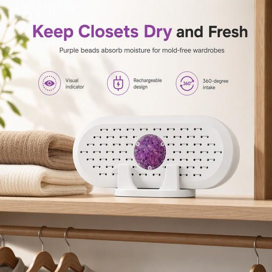 💧 50% RABATT! ♻️ Mini-Luftentfeuchter – Wiederverwendbar & für den Haushalt ✨