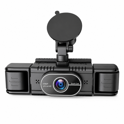 🚗 50% RABATT! 📹 F100 4-Linsen-Dashcam – 1080P HD, Nachtsicht & GPS ✨