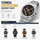 ⌚ 50% RABATT! ✨ Herren Sport-Quarzuhr – Skeleton, Leuchtzeiger & wasserdicht 🌟