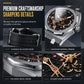 ⌚ 50% RABATT! ✨ Herren Sport-Quarzuhr – Skeleton, Leuchtzeiger & wasserdicht 🌟
