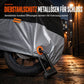 🏍️ 50% RABATT! 🌧️ Wasserdichte Motorradabdeckung – Mit Schlossösen & wetterfest ✨