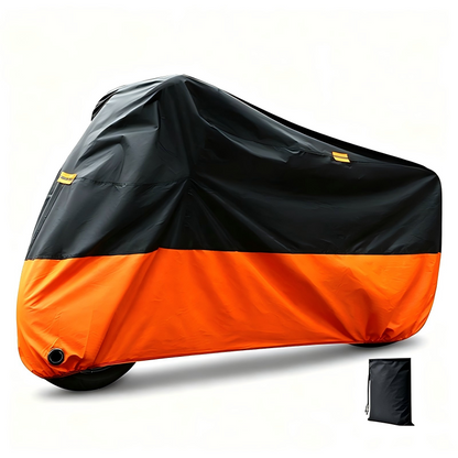 🏍️ 50% RABATT! 🌧️ Wasserdichte Motorradabdeckung – Mit Schlossösen & wetterfest ✨