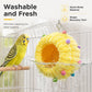 🐦 50% RABATT! ☁️ Hängendes Vogelbett – Korallenfleece & kuschelig ✨