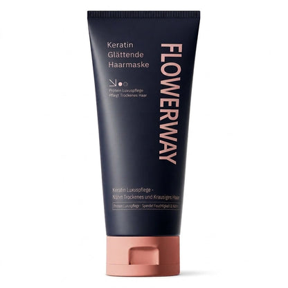 💇 50% RABATT! 🧴 Keratin-Haarmaske 320ml – Repariert trockenes & geschädigtes Haar ✨