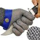 🧤 50% RABATT! 🍽️ Edelstahl-Metallhandschuh – Lebensmittelecht & schnittfest ✨