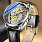 ⌚ 50% RABATT! ⚡ Zweiseitige Skelettuhr – Leuchtstark & 30 m wasserdicht ✨