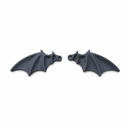 🦇 50% RABATT! 🎃 Halloween Fledermausflügel – Fürs Nummernschild & Deko ✨