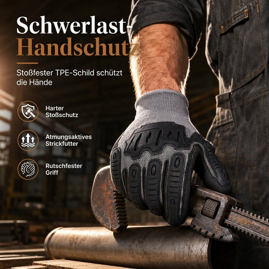 🧤 50% RABATT! 🛠️ Verdickte Arbeitshandschuhe – Stoßfest, rutschfest & langlebig ✨