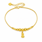 💛 50% RABATT! 🦶 Damen Fußkettchen – Doppellage & Herz-Anhänger in Goldton ✨