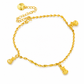 💛 50% RABATT! 🦶 Damen Fußkettchen – Doppellage & Herz-Anhänger in Goldton ✨