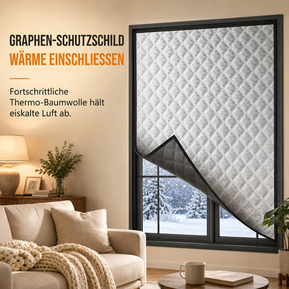 🏠 50% RABATT! ❄️ Thermisch isolierter Fenstervorhang – Mehrlagig & Roll-Up-Design ✨