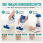 🧼 50% RABATT! 🌟 Wasserfreier Reiniger mit Bürstenschaum – Entfernt Flecken sofort ✨
