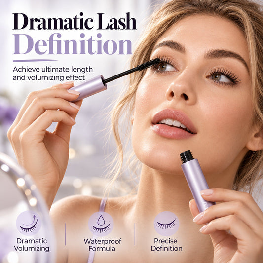 Waterproof Lengthening and Volumizing Long-lasting Mascara