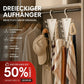 📦 50% RABATT! 🏠 Dreieckiger Kleiderschrank‑Organizer – Vielseitig, platzsparend & stabil ✨
