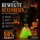 🧹 50% RABATT! 🎃 Animierte Hexenbesen Halloween-Deko – Mit Licht & Sound, gruselig & lebendig – Perfekte Grusel-Atmosphäre für Haus & Garten 🌙